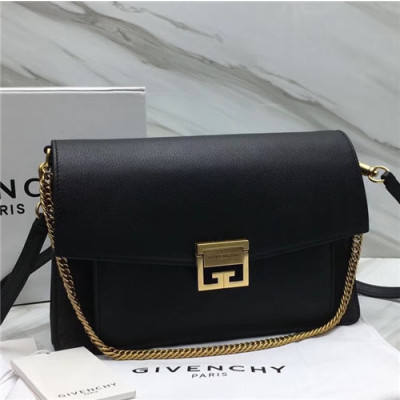 [럭셔리한]Givenchy 2021 Women's Leather Shoulder bag,29cm,GVB0351 - 지방시 2021 여성용 레더 숄더백,29cm,블랙