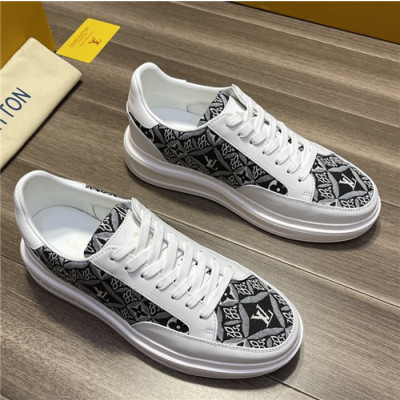 Louis Vuitton 2021 Men's Leathet Sneakers,LOUS1967 - 루이비통 2021 남성용 레더 스니커즈,Size(240-270),화이트