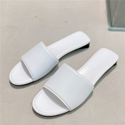 [베이직 아이템]Bottega Veneta 2021 Women's Leather Slipper,BVS0344 - 보테가베네타 2021 여성용 레더 슬리퍼,Size(225-250),화이트