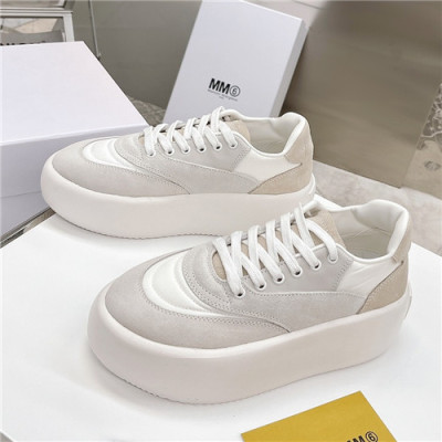 [귀여움 뿜뿜]Maison Margiela 2021 Women's Leather Sneakers,MMS0076 - 메종 마르지엘라 2021 여성용 레더 스니커즈,Size(225-250),화이트