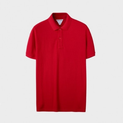 Bottega Veneta 2021 Mens Business Polo Short-sleeved Tshirts Red - 보테가베네타 2021 남성 비지니스 폴로 반팔티 Bot0114x Size(s  - xl) 레드