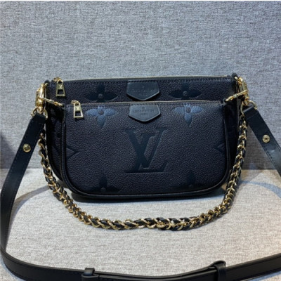 [루이비통]Louis Vuitton 2021 Multi Pochette Accessories Cross Bag,24cm,LOUB2319 - 루이비통 2021 멀티 포쉐트 악세수아 크로스백,24cm,블랙