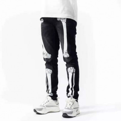 Amiri 2021 Mens Trendy Denim Pants Black - 아미리 2021 남성 트렌디 데님 팬츠 Ami0187x Size(29 - 40) 블랙