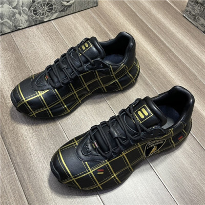 [매장판]Gucci 2021 Men's Leather Sneakers,GUCS1441 - 구찌 2021 남성용 레더 스니커즈,Size(240-270),블랙