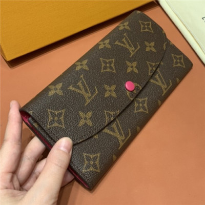 Louis Vuitton 2021 Women's Leather Wallet,19.5cm,LOUW0487 - 루이비통 2021 여성용 레더 장지갑,19.5cm,브라운