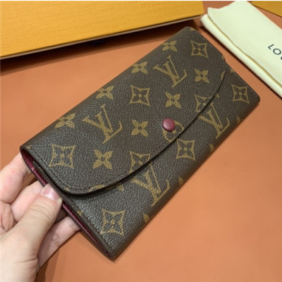 Louis Vuitton 2021 Women's Leather Wallet,19.5cm,LOUW0488 - 루이비통 2021 여성용 레더 장지갑,19.5cm,브라운