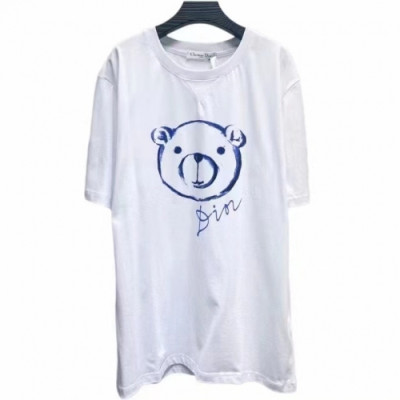 [매장판]Dior 2021 Mm/Wm Casual Crew-neck Short Sleeved Tshirts White - 디올 2021 남/녀 캐쥬얼 크루넥 반팔티 Dio01229x Size(s - xl) 화이트