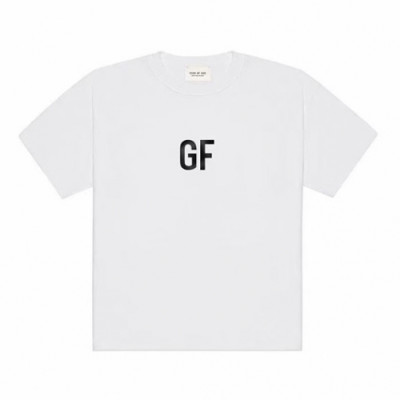 Fear of god  Mm/Wm Minimal Cotton Short Sleeved Tshirts White - 피어오브갓 2021 남/녀 미니멀 코튼 반팔티 Fea0271x Size(s - xl) 화이트