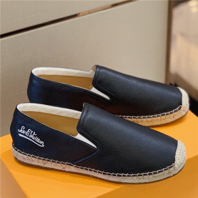 Louis Vuitton 2021 Men's Leather Loafer,LOUS2007 - 루이비통 2021 남성용 레더 로퍼,Size(240-270),블랙