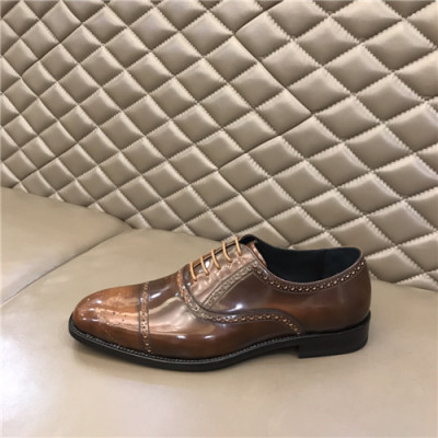 [럭셔리한]Prada 2021 Men's Leather Oxford Shoes,PRAS0776 - 프라다 2021 남성용 레더 옥스퍼드,Size(240-270),카멜