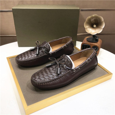 Bottega Veneta 2021 Men's Leather Loafer,BVS0373 - 보테가베네타 2021 남성용 레더 로퍼,Size(240-270),브라운