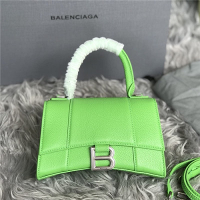 [시크한 숄더백]Balenciaga 2021 Women's Leather Tote Bag/Shoulder Bag,19cm,BGB0646 - 발렌시아가 2021 여성용 레더 토트백/숄더백,19cm,그린