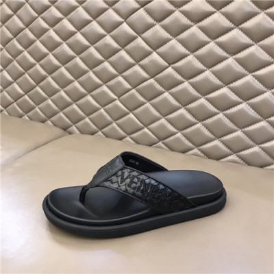 Bottega Veneta 2021 Men's Leather Slipper,BVS0385 - 보테가베네타 2021 남성용 레더 슬리퍼,Size(240-270),블랙