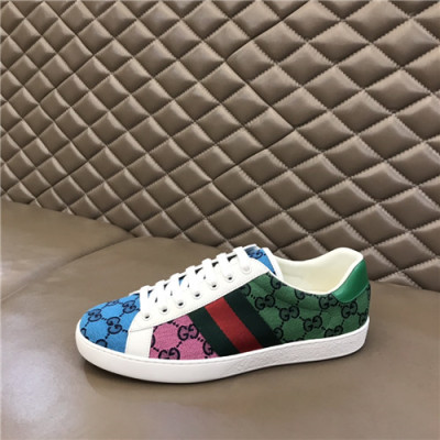 Gucci 2021 Men's Canvas Sneakers,GUCS1522 - 구찌 2021 남성용 캔버스 스니커즈,Size(240-270),멀티컬러