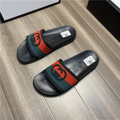 Gucci 2021 Men's TPU Slipper,GUCS1545 - 구찌 2021 남성용 TPU 슬리퍼,Size(240-270),블랙