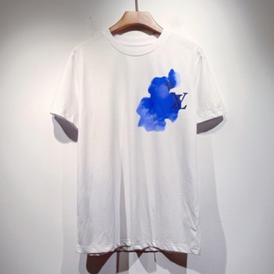 Louis vuitton  Mm/Wm Logo Short Sleeved Tshirts White - 루이비통 2021 남/녀 로고 반팔티 Lou02927x Size(s - 2xl) 화이트