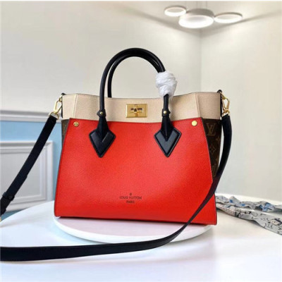 [럭셔리한]Louis Vuitton 2021 Women's Leather Tote Bag/Shoulder Bag,30.5cm,M53825,LOUB2389 - 루이비통 2021 여성용 레더 토트백/숄더백,30.5cm,레드