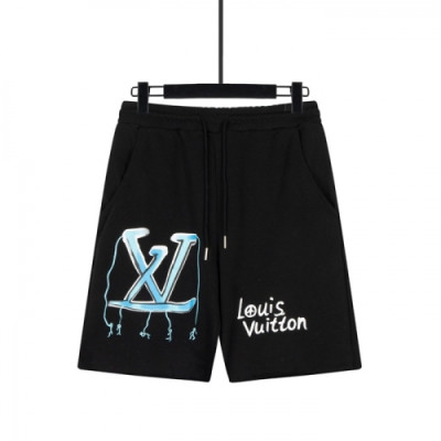 Louis vuitton  Mens Casual Half Pants Black - 루이비통 2021 남성 캐쥬얼 반바지 Lou02942x Size(xs - l) 블랙