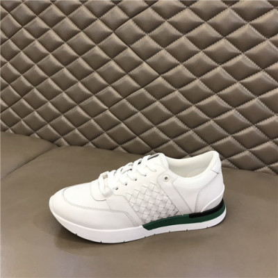 Bottega Veneta 2021 Men's Leather Sneakers,Size(240-270),BVS0387 - 보테가베네타 2021 님성용 레더 스니커즈,Size(240-270),화이트