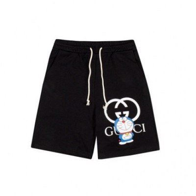 Gucci  Mens Initial Logo Vintage Casual Half Pants Black - 구찌 2021 남성 이니셜 로고 빈티지 캐쥬얼 반바지 Guc03792x Size(xs - l) 블랙