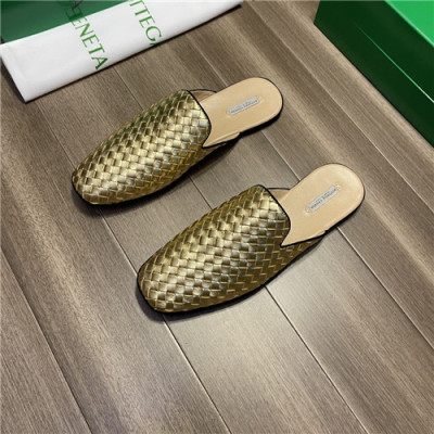 Bottega Veneta 2021 Men's Leather Mule,BVS0397 - 보테가베네타 2021 남성용 레더 물,Size(240-270),골드