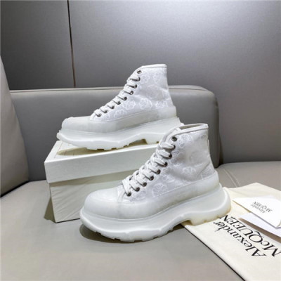 Alexander McQueen 2021 Mm/Wm Mesh Sneakers,AMQS0253 - 알렉산더맥퀸 2021 남여공용 메쉬 스니커즈,Size(225-270),화이트