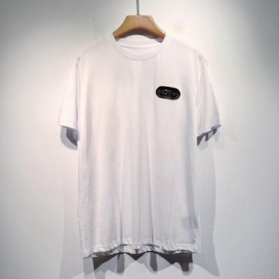 Louis vuitton  Mm/Wm Logo Short Sleeved Tshirts White - 루이비통 2021 남/녀 로고 반팔티 Lou03322x Size(m - 2xl) 화이트