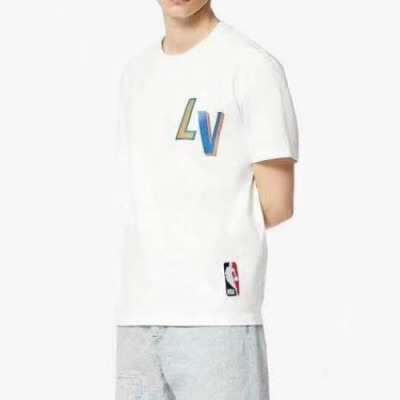 Louis vuitton  Mm/Wm Logo Short Sleeved Tshirts White - 루이비통 2021 남/녀 로고 반팔티 Lou03321x Size(xs - l) 화이트