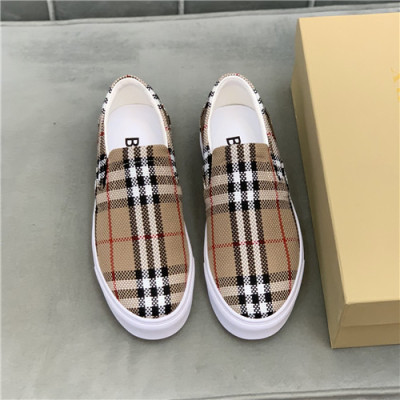 Burberry 2021 Men's Canvas Sneakers,BURS0179 - 버버리 2021 남성용 캔버스 스니커즈,Size(240-270),카키