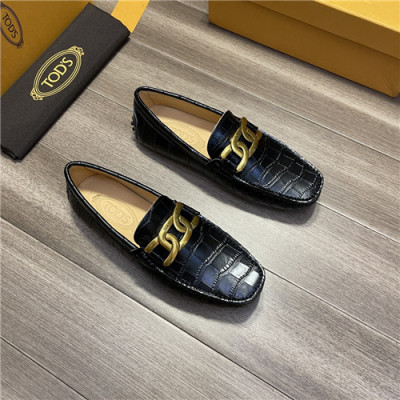 Tod's 2021 Men's Leather Loafer,TODS0254 - 토즈 2021 남성용 레더 로퍼,Size(240-270),블랙