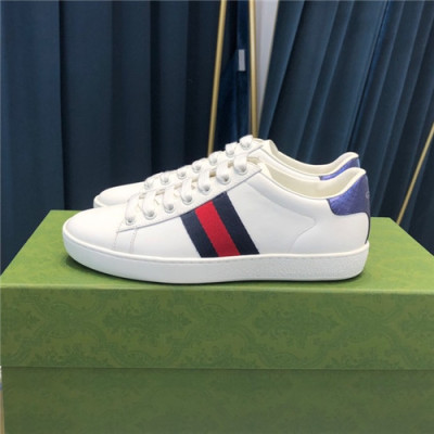 Gucci 2021 Mn/Wn Leather Sneakers,GUCS1604 - 구찌 2021 남여공용 레더 스니커즈,Size(225-270),화이트