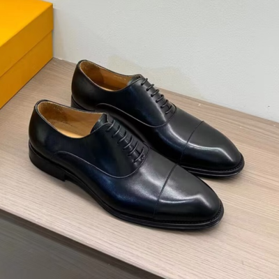 Louis Vuitton 2024 Mens Leather Oxford Shoes,LOUS2194 - 루이비통 2024 남성용 레더 옥스퍼드 슈즈,Size(240-275),블랙