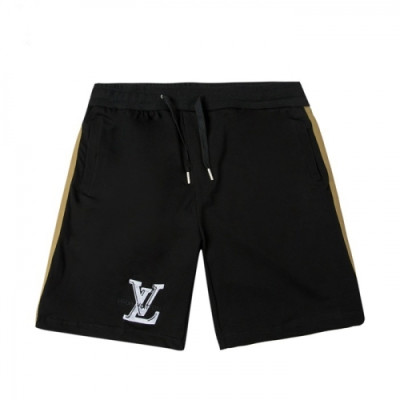 Louis vuitton  Mens Casual Half Pants Black - 루이비통 2021 남성 캐쥬얼 반바지 Lou03450x Size(m - 2xl) 블랙