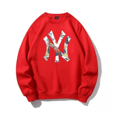 MLB  Mm/Wm Logo Cotton Man-to-man Red - 엠엘비 2021 남자 로고 코튼 맨투맨 Mlb0059x Size(m - 2xl) 레드