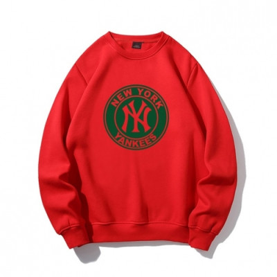 MLB  Mm/Wm Logo Cotton Man-to-man Red - 엠엘비 2021 남자 로고 코튼 맨투맨 Mlb0063x Size(m - 2xl) 레드