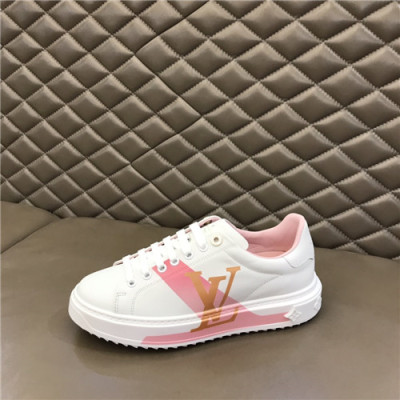 Louis Vuitton 2021 Men's Leather Sneakers,LOUS2222 - 루이비통 2021 남성용 레더 스니커즈,SizE(240-270),화이트