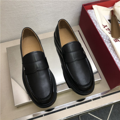 Bally 2021 Men's Leather Loafer,BALS0182 - 발리 2021 남성용 레더 로퍼,Size(240-270),블랙