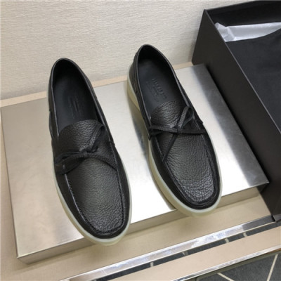 Ermenegildo Zegna 2021 Men's Loafer,ZEGS0048 - 제냐 2021 남성용 레더 로퍼,Size(240-270),블랙