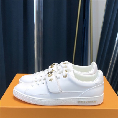 Louis Vuitton 2021 Men's Leather Sneakers,LOUS2224 - 루이비통 2021 남성용 레더 스니커즈,SizE(240-270),화이트