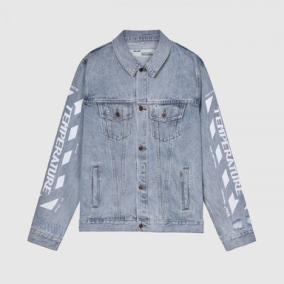 Off-white  Mm/Wm Logo Casual Jackets Blue - 오프화이트 2021 남/녀 로고 캐쥬얼 자켓 Off0759x Size(xs - l) 블루