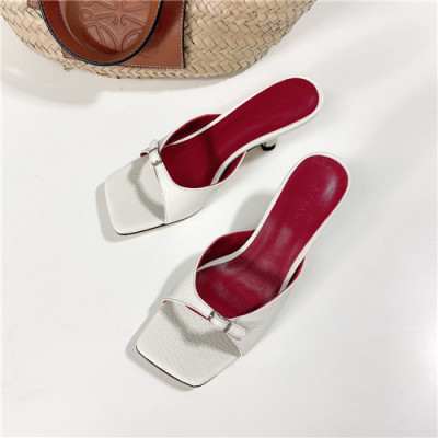 By Far 2021 Women's Leather Sandal,BYFS0042 - 바이파 2021 여성용 레더 샌들,Size(225-250),화이트