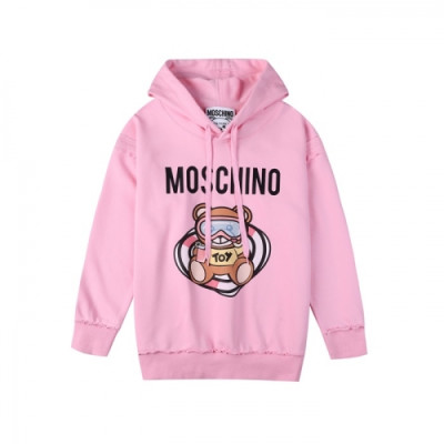 Moschino  Mm/Wm Teddy Bear Cotton Hoodie Pink - 모스키노 2021 남/녀 테디 비어 코튼 후드티 Mos0188x Size(s - l) 핑크