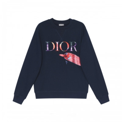 Dior  Mens Logo Casual Cotton Tshirts Navy - 디올 2021 남성 로고 캐쥬얼 코튼 긴팔티 Dio01400x Size(s - xl) 네이비