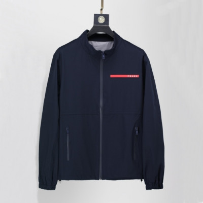 Prada  Mens Logo Casual Jackets Nacy - 프라다 2021 남성 로고 캐쥬얼 자켓 Pra02369x Size(m - 2xl) 네이비