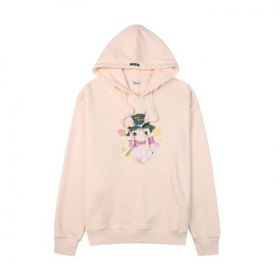 Miumiu Ladies Casual Hoodie Ivory - 미우미우 2021 여성 캐쥬얼 후드티 Miu0226x Size(s - l) 아이보리