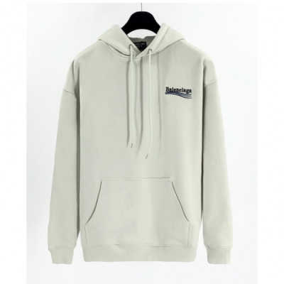 Balenciaga  Mm/Wm Logo Cotton Oversize Hoodie Gray - 발렌시아가 2021 남/녀 로고 코튼 오버사이즈 후디 Bal01162x Size(xs - m) 연그레이