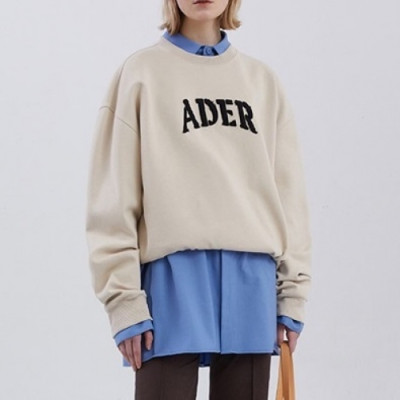 ADER  Mens Minimal Cotton Tshirts Ivory - ADER 2021 남성 미니멀 코튼 긴팔티 Ade0037x Size(s - l) 아이보리