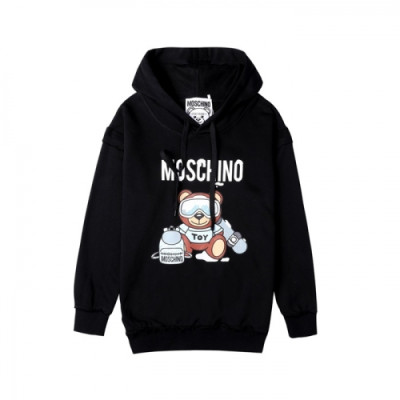 Moschino  Mm/Wm Teddy Bear Cotton Hoodie Black - 모스키노 2021 남/녀 테디 비어 코튼 후드티 Mos0195x Size(s - l) 블랙