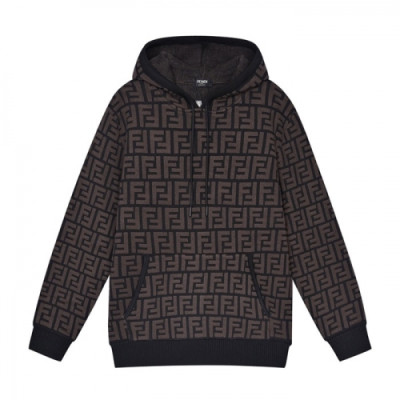 Fendi  Mm/Wm Logo Casual Hoodie Brown - 펜디 2021 남/녀 로고 캐쥬얼 후디 Fen01028x Size(xs - xl) 브라운