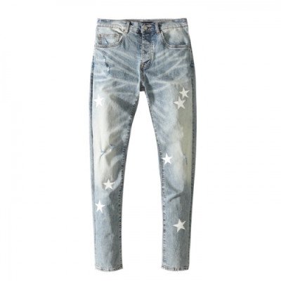 Amiri  Mens Trendy Denim Pants Blue - 아미리 2021 남성 트렌디 데님 팬츠 Ami0279x Size(29 - 40) 블루